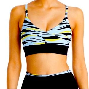Splits 59 print sports bra